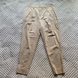 WORN ONCE Banana Republic Beige Tan Pants Size 0P Women